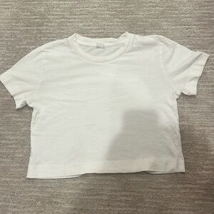 Wilfred Free Cropped White Tee